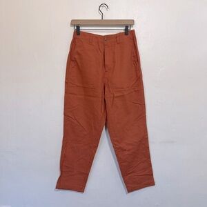 Uniqlo Linen Cotton Tapered Pants - size SMALL